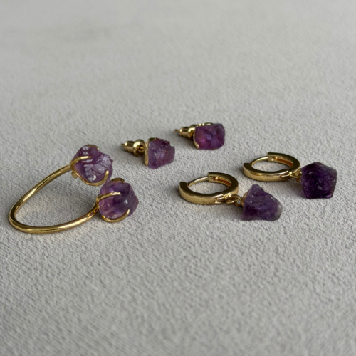 Trio de amatista